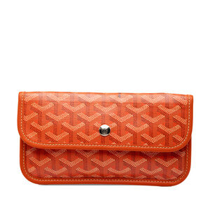 Pre-Loved Goyard Goyardine Saint Louis Pouch